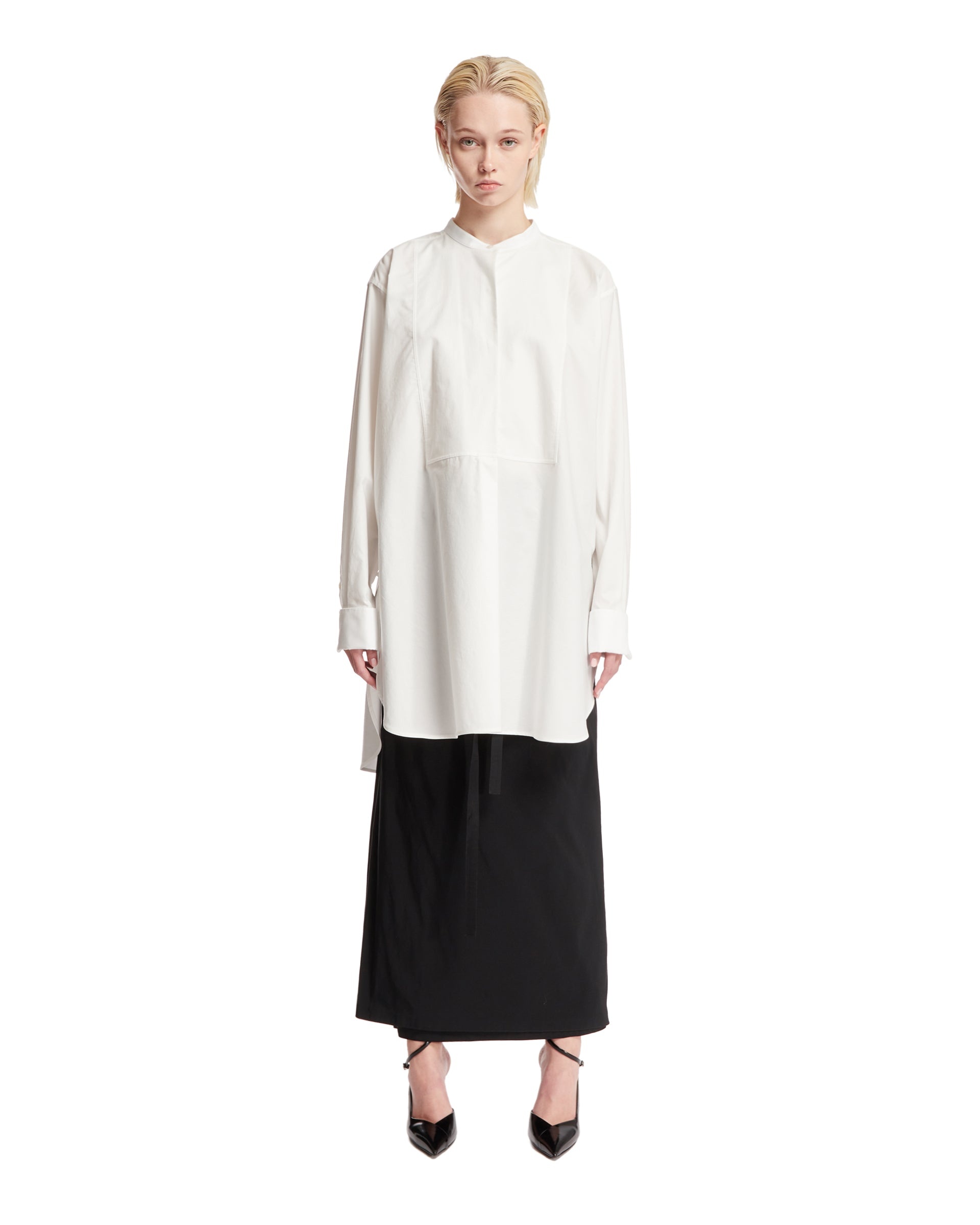 White Tunic Shirt - 1