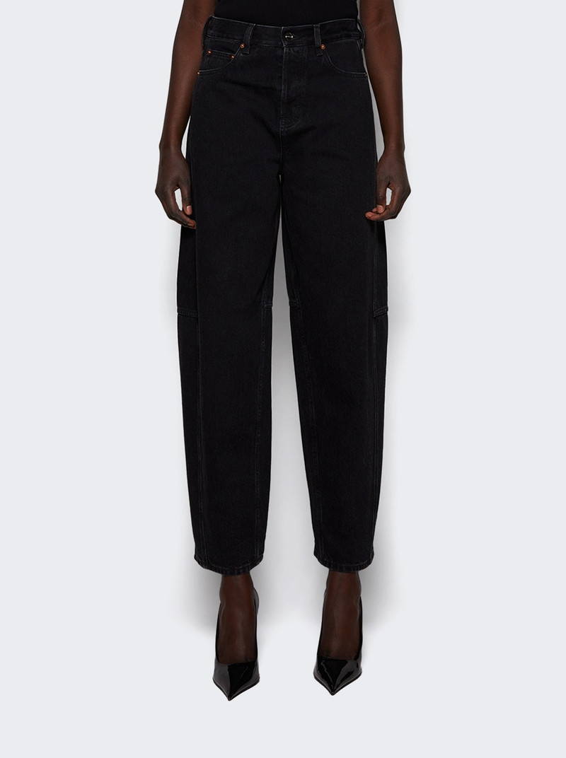 GUCCI Balloon Denim Pants Black outlook