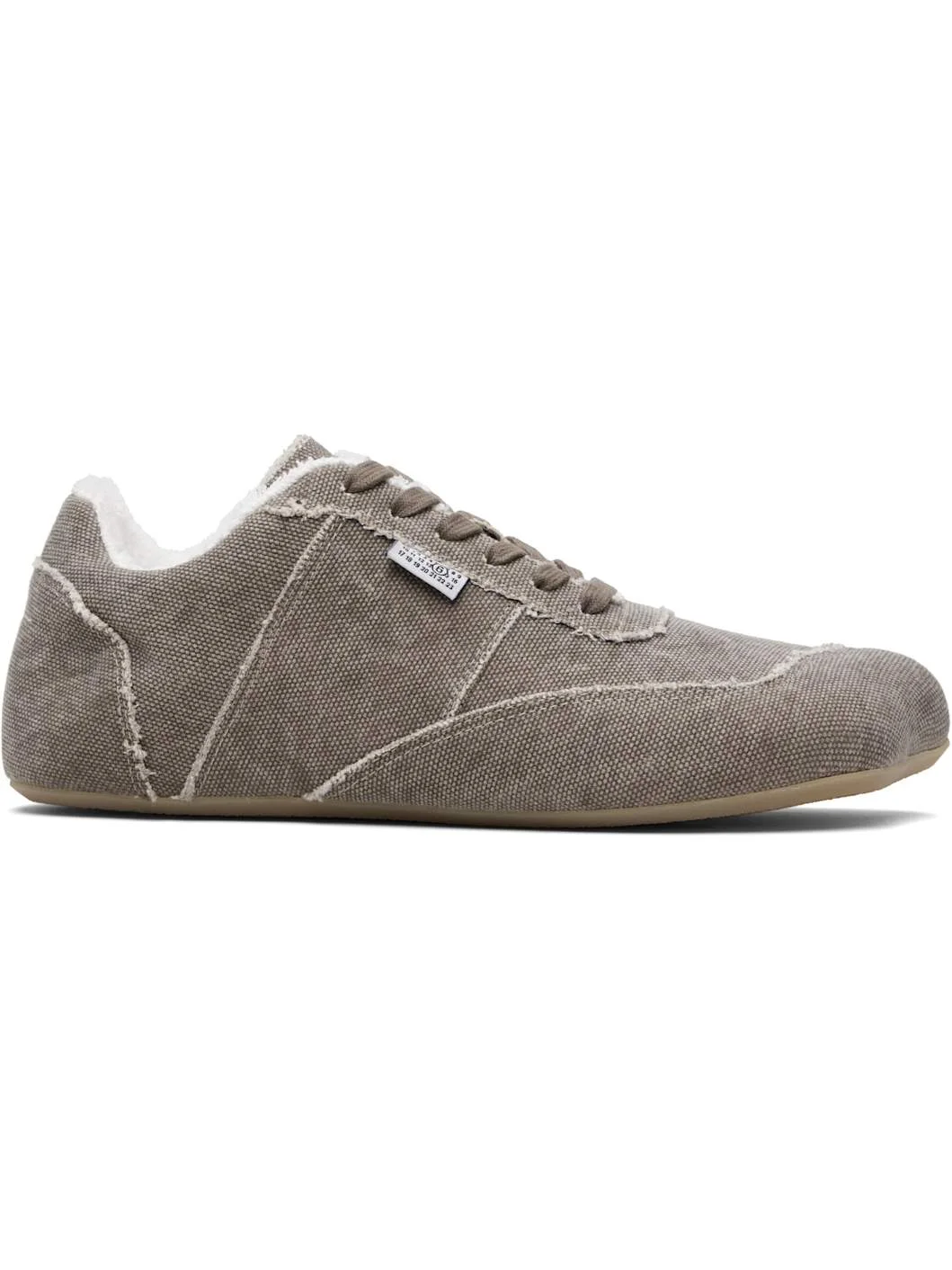 Taupe Anatomic Canvas Sneakers - 1