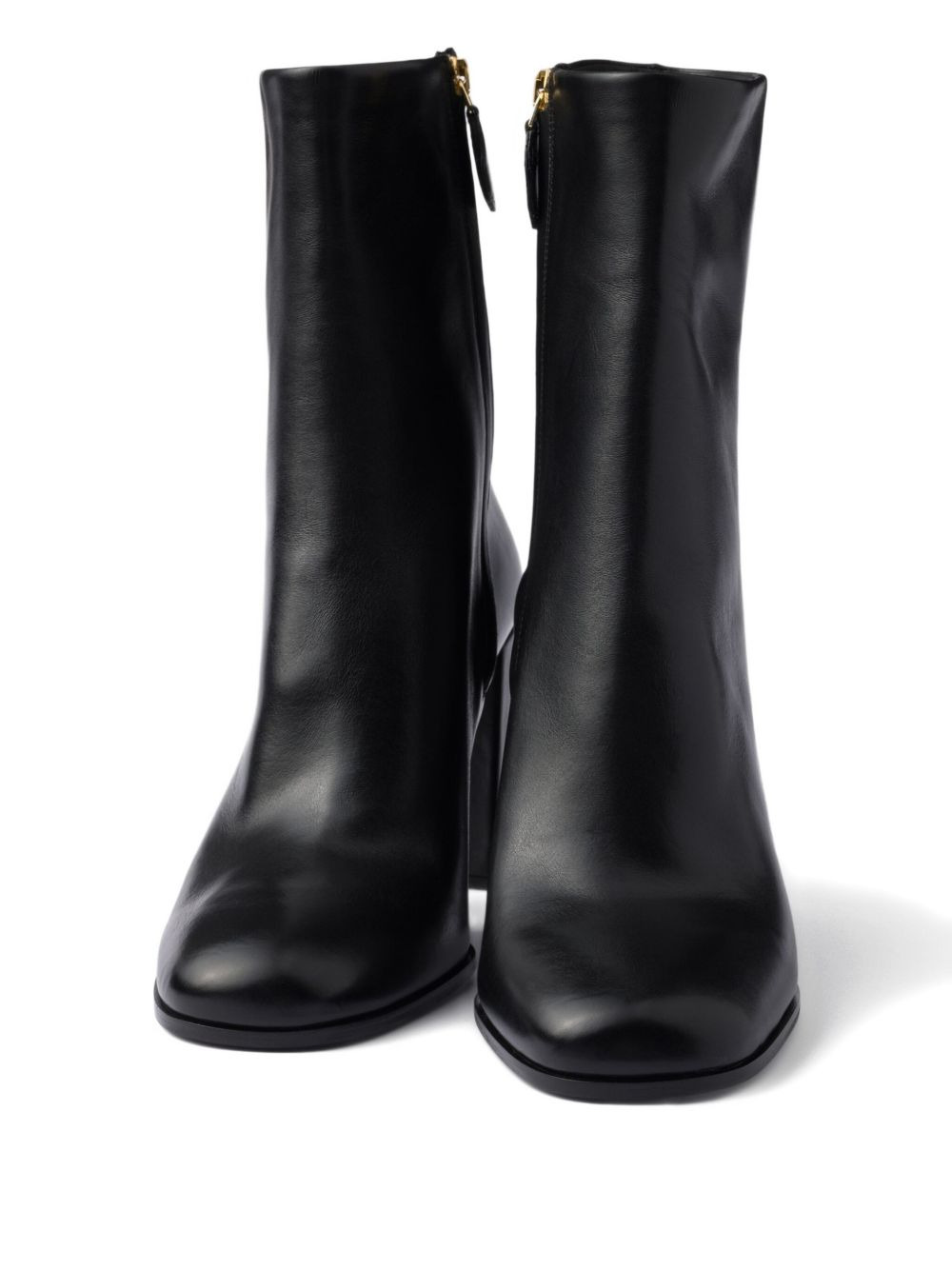 85mm zip-fastening block-heel boots - 4