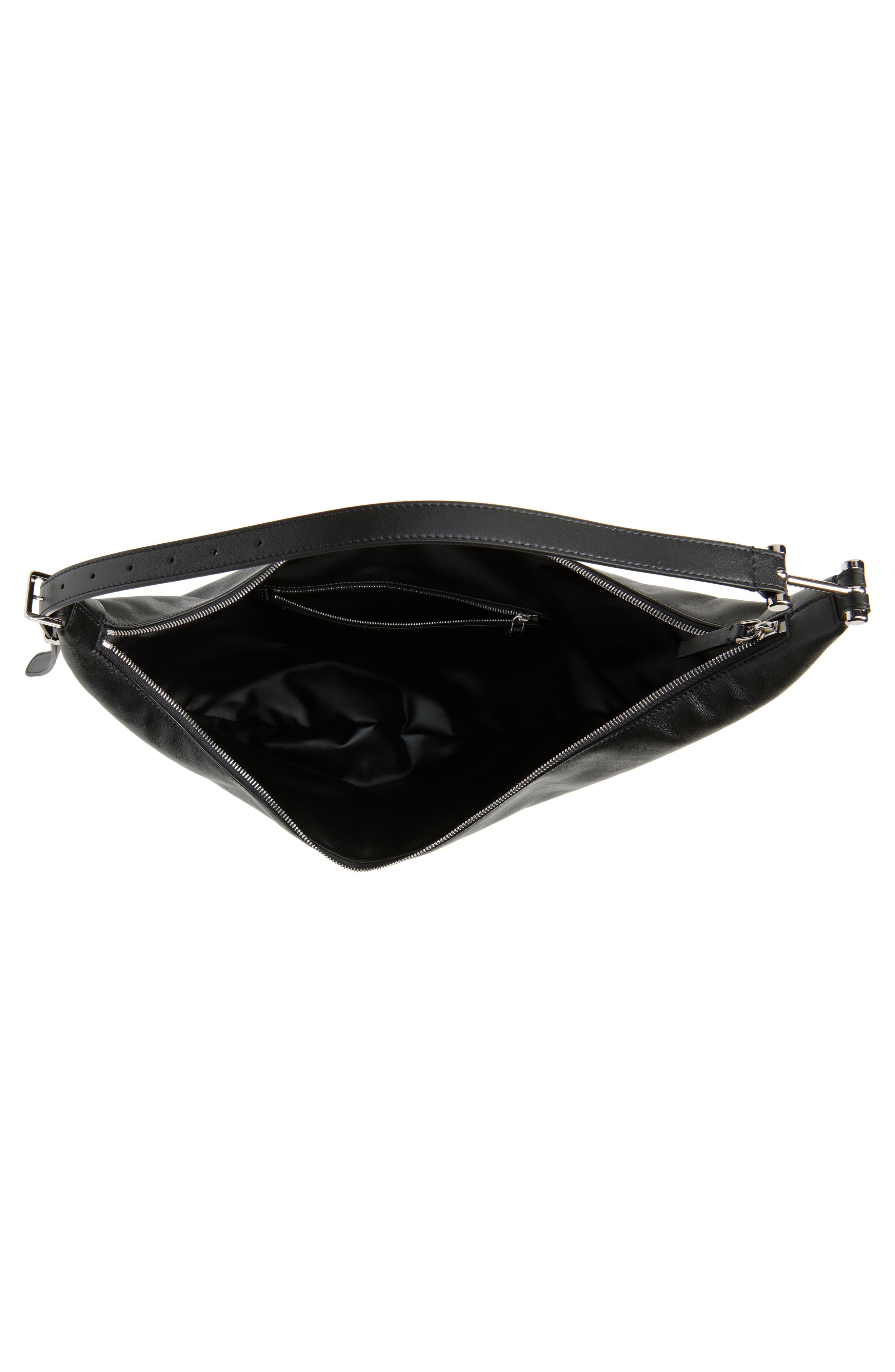 Marni Small Dot Leather Hobo Bag in 001 - 5