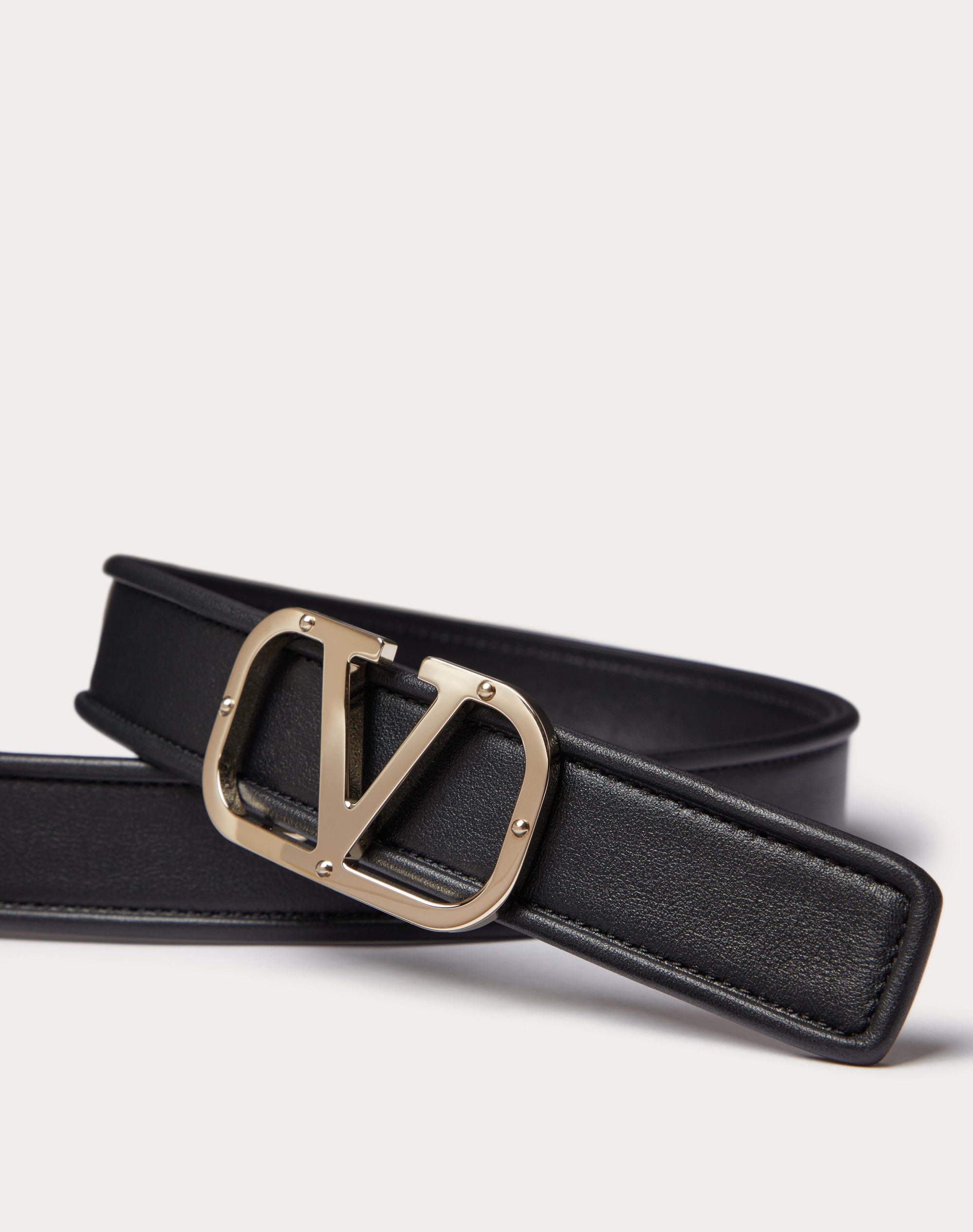 VLOGO TYPE CALFSKIN BELT 30 MM - 2