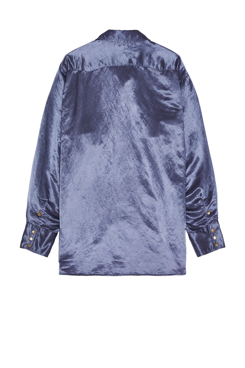 Western Shirt Broken Nylon Satin 2