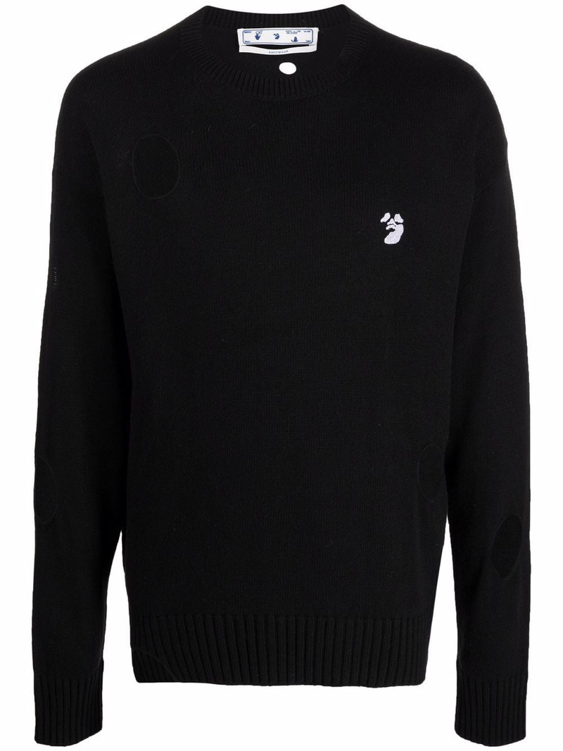 cut-out circle jumper 1