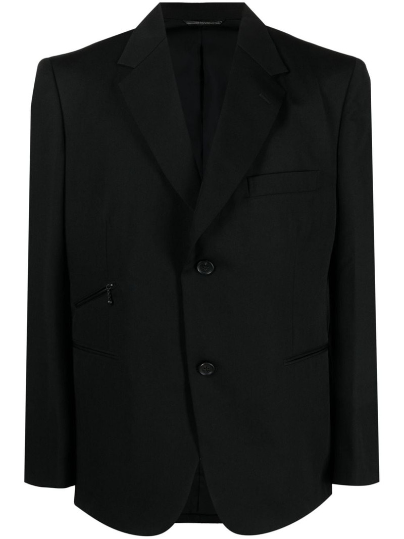 단 하나 breasted 모직 blazer 1
