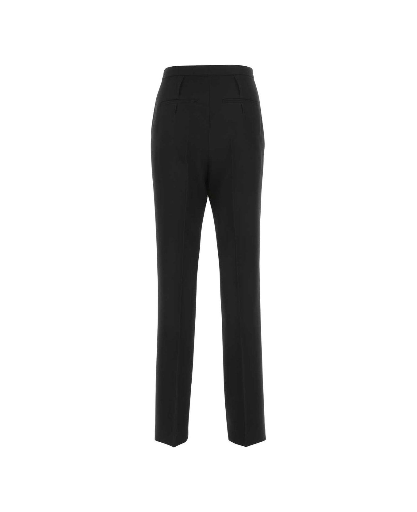 Pleat Detailed Slim Fit Trousers - 2