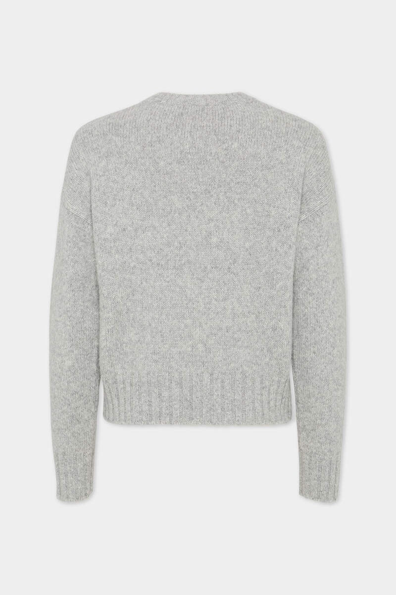 CHUNKY TRIM KNIT SWEATER - 2