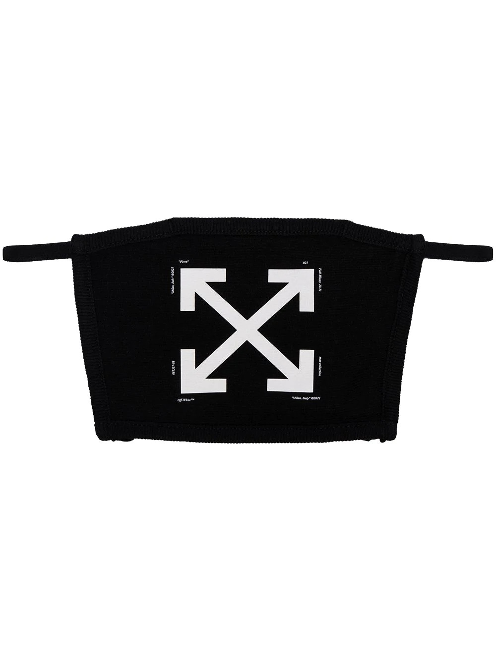 Off-White arrow print face mask | REVERSIBLE