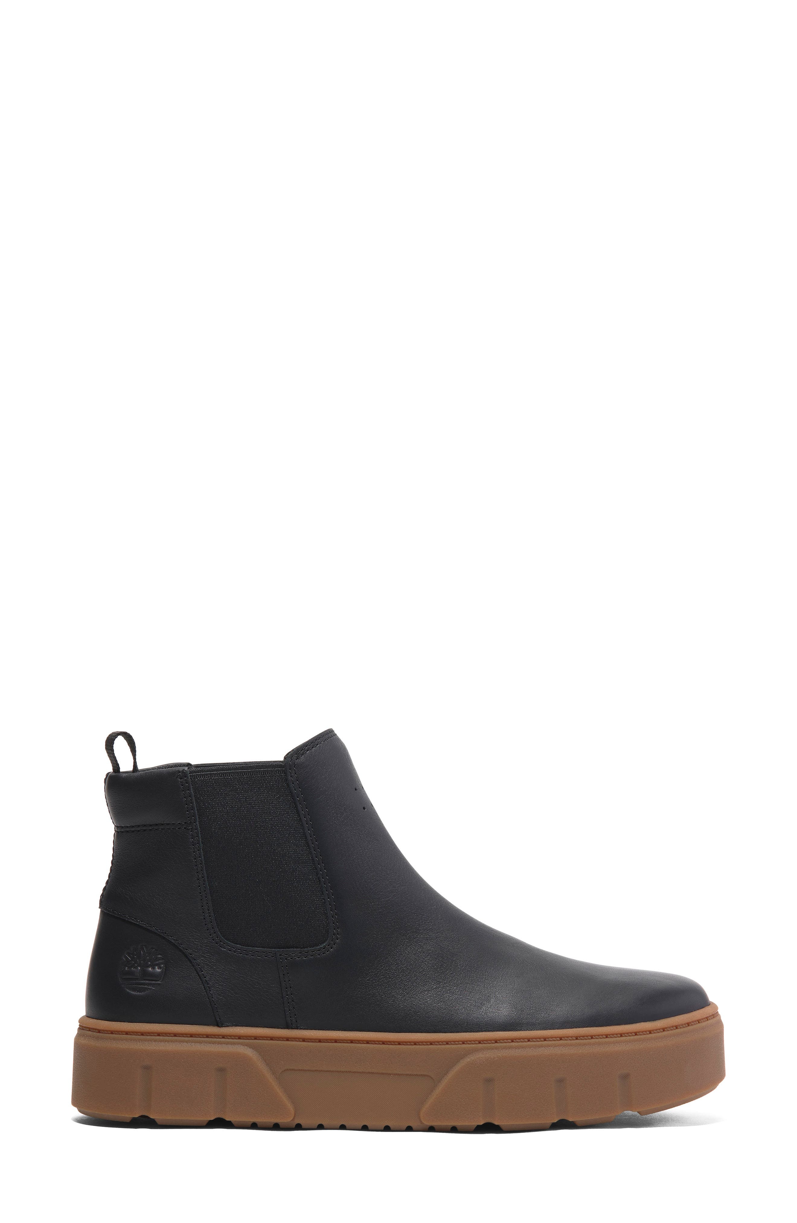 Timberland Laurel Court Pull-On Sneaker Boot in Black Full Grain at Nordstrom - 2