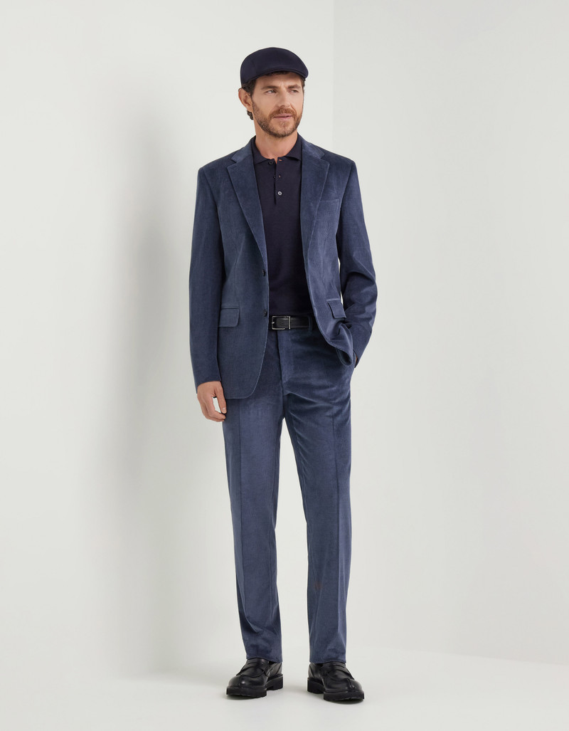 Canali DARK NAVY POLO IN WOOL-SILK-CASHMERE BLEND outlook