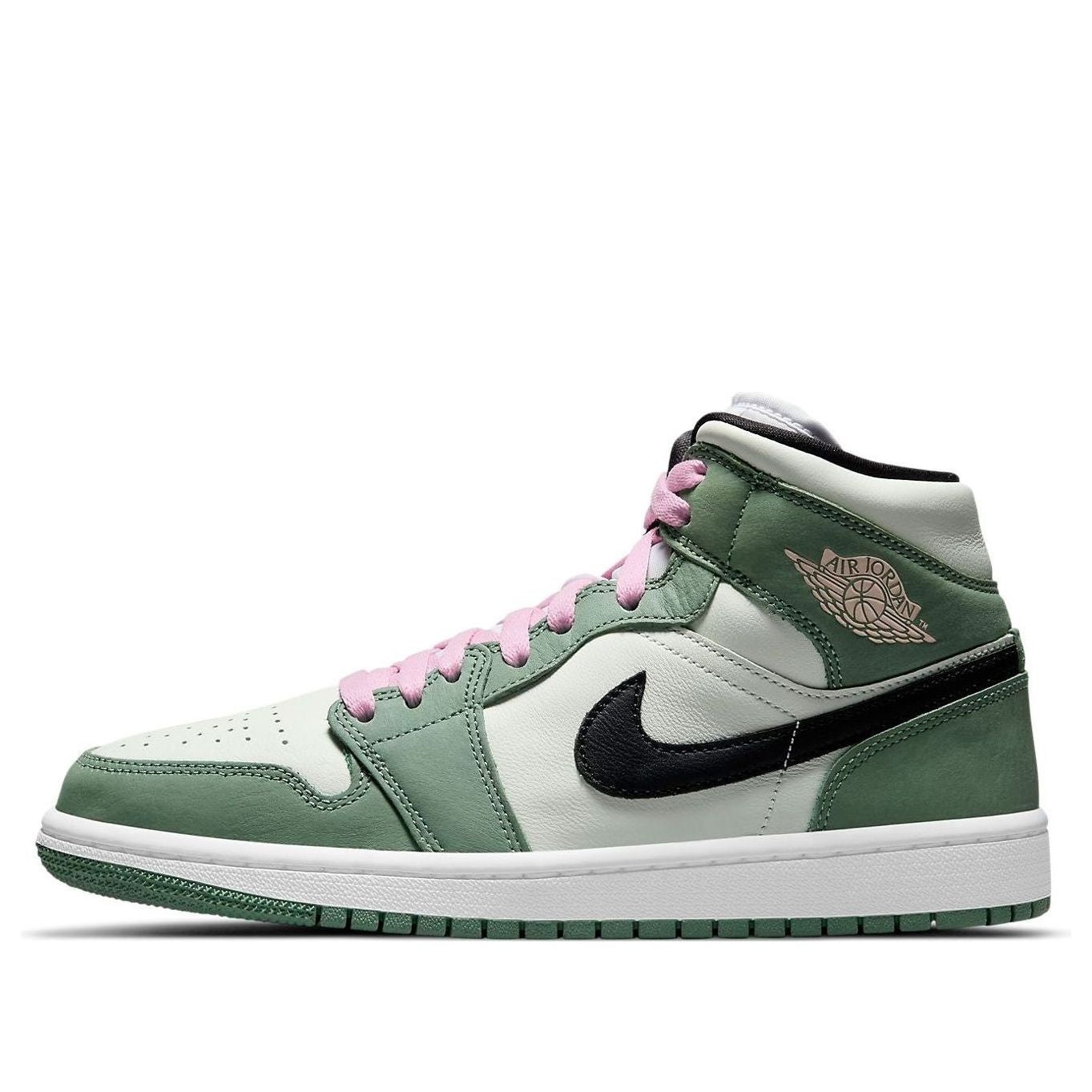 (WMNS) Air Jordan 1 Mid SE 'Dutch Green' CZ0774-300 - 1