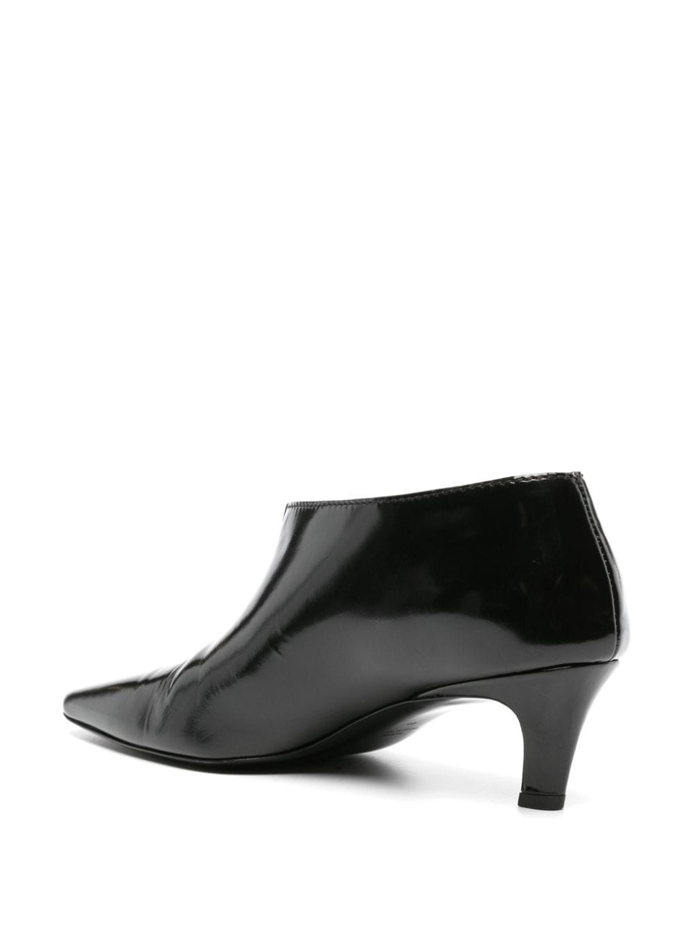 50mm leather ankle boots - 3