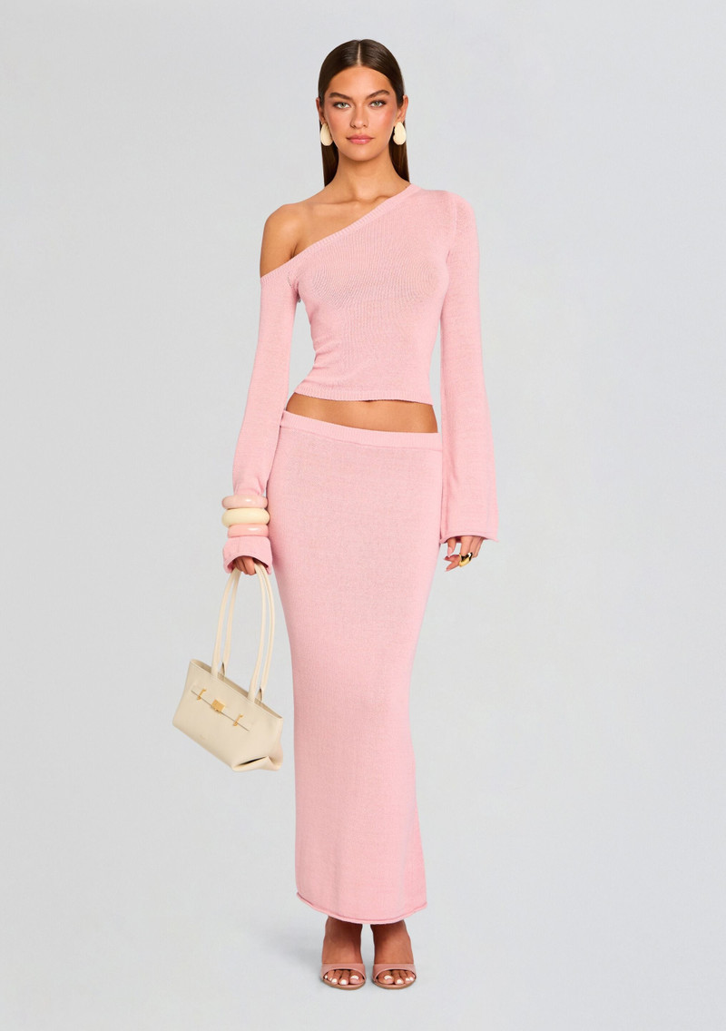 RETROFÊTE KORA KNIT MAXI SKIRT outlook