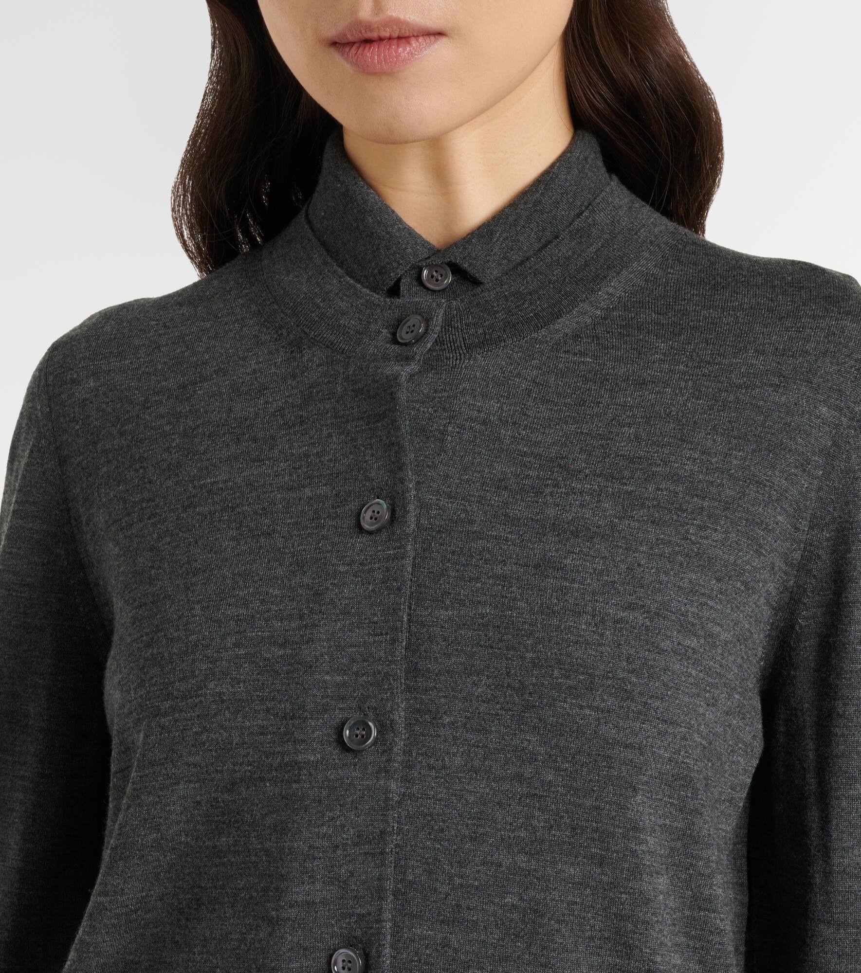 Wool cardigan - 4