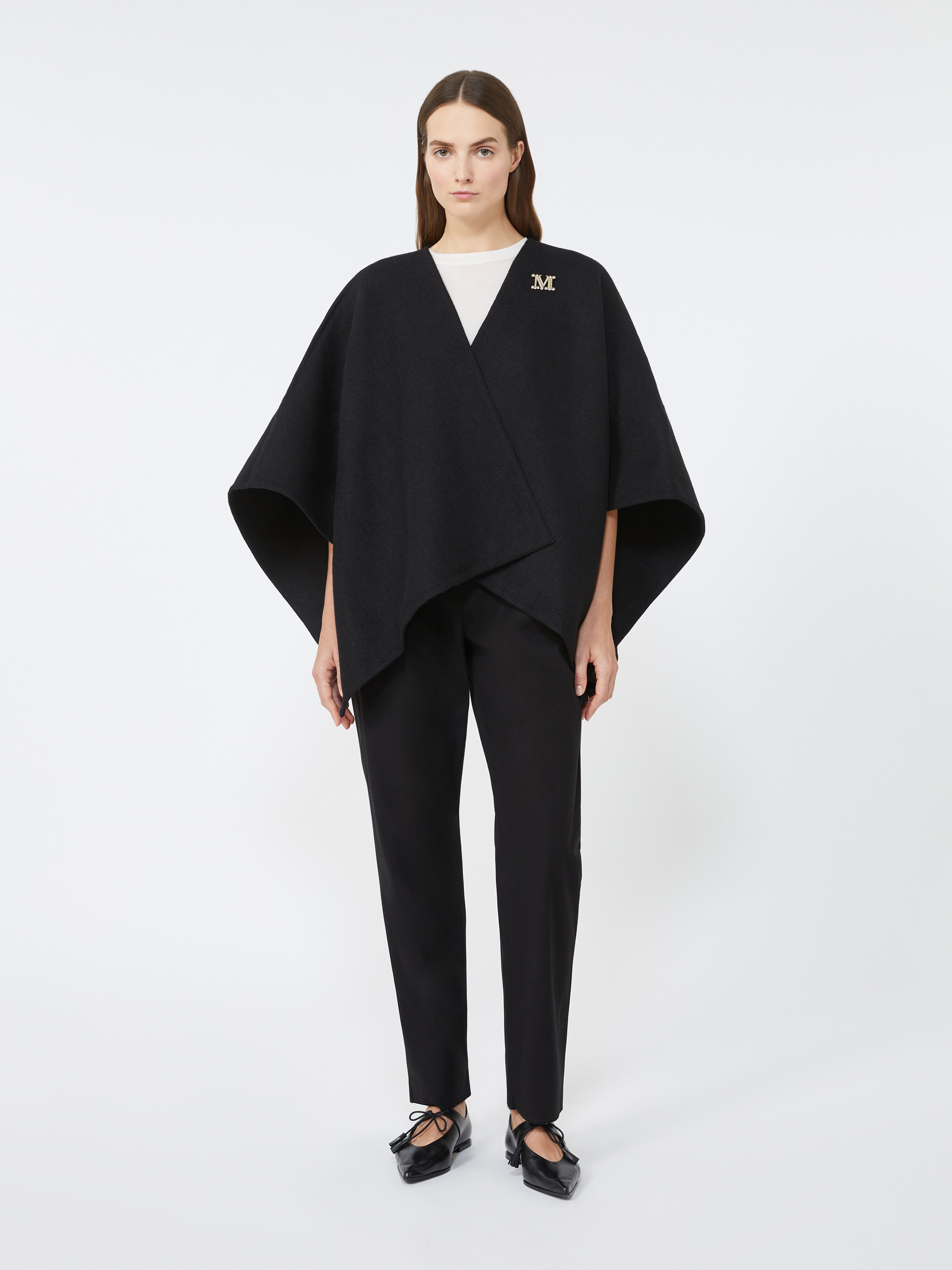 SERRA Wool and alpaca cape - 2