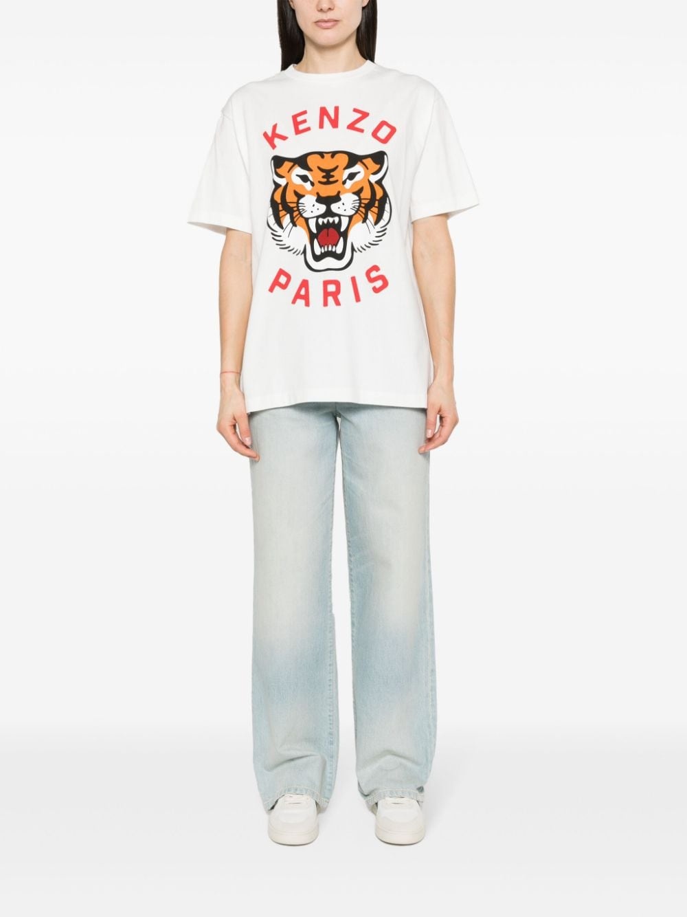 Lucky Tiger cotton T-shirt - 2