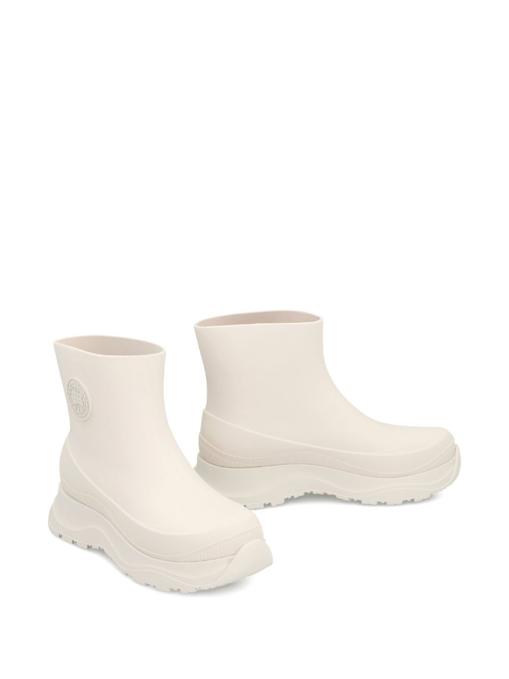 Vancouver logo-patch platform rain boots - 2