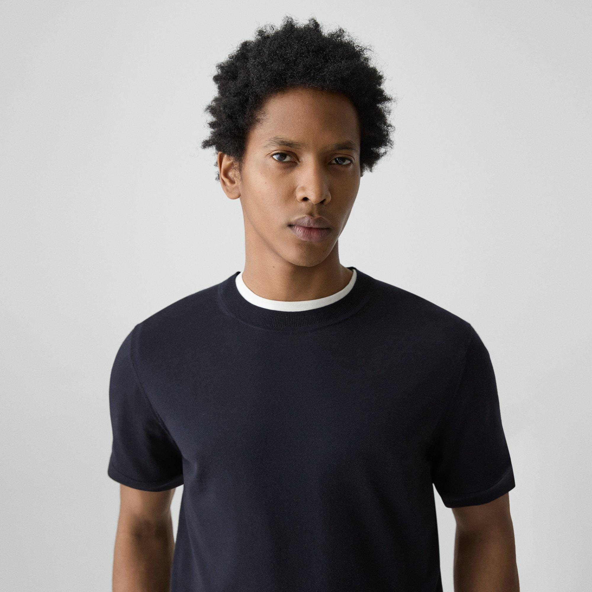Soris Tee in Regal Wool - 5
