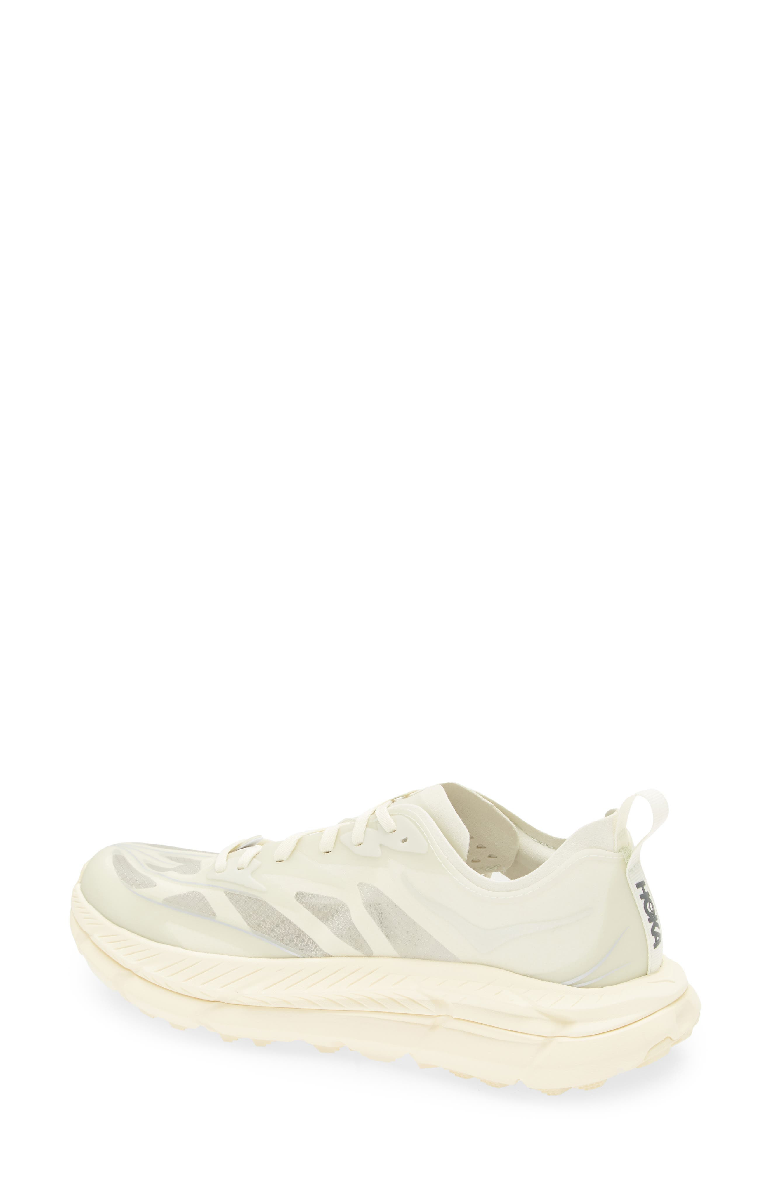 HOKA Gender Inclusive Mafate Speed 4 Lite Trail Sneaker in Truffle Salt /Yellow at Nordstrom - 2