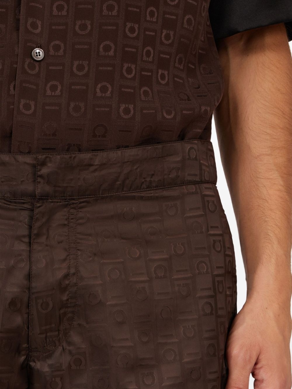 monogram bermuda shorts - 5