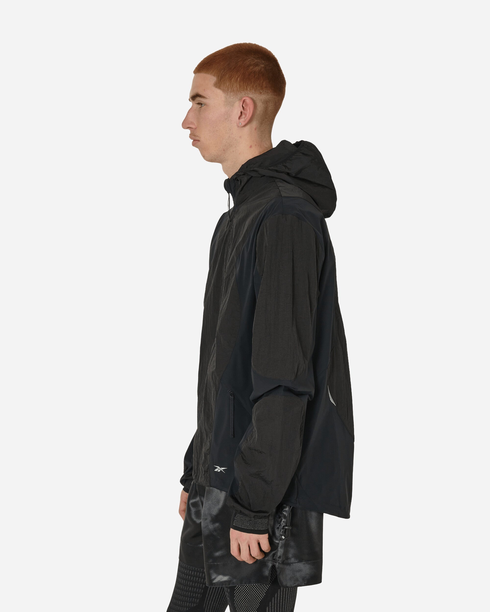 Paneled Running Jacket Black - 2