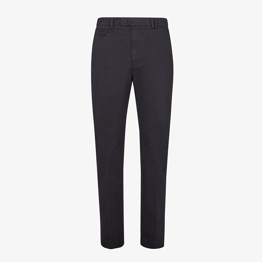 Black cotton pants - 1