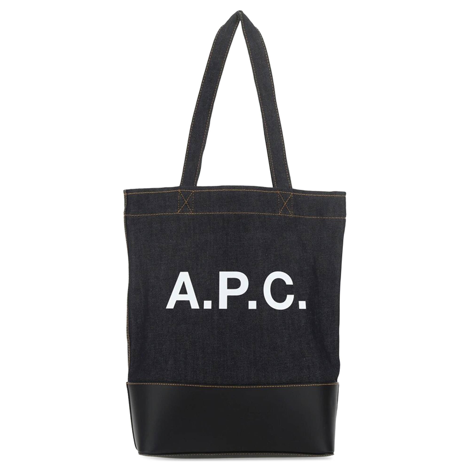 A.P.C. Axel Tote Bag 'Dark Navy' - 1