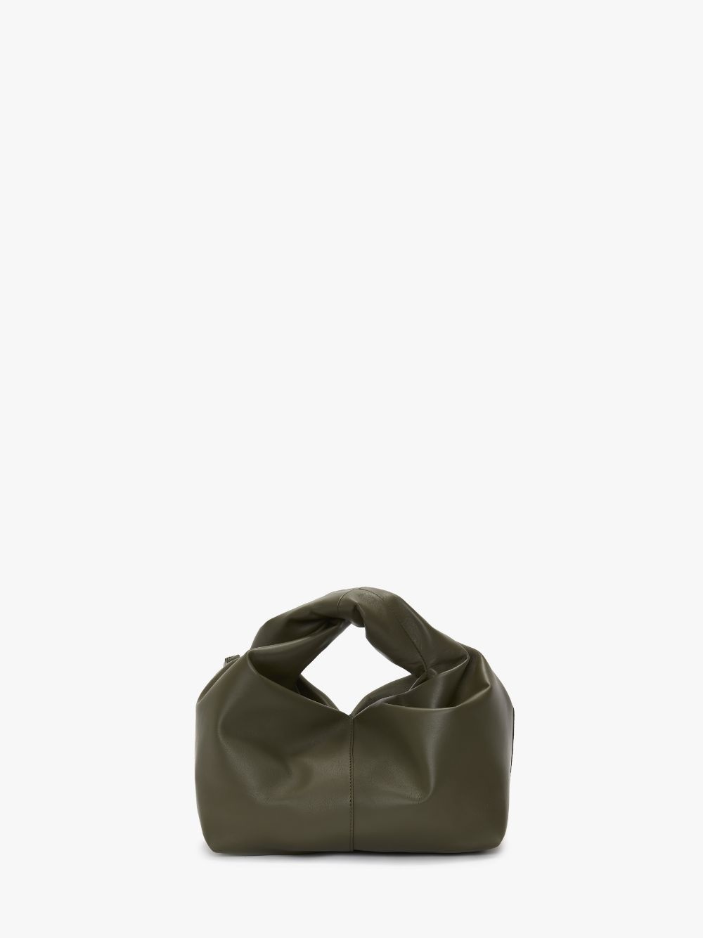 MINI TWISTER HOBO WITH STRAP - LEATHER CROSSBODY BAG - 4