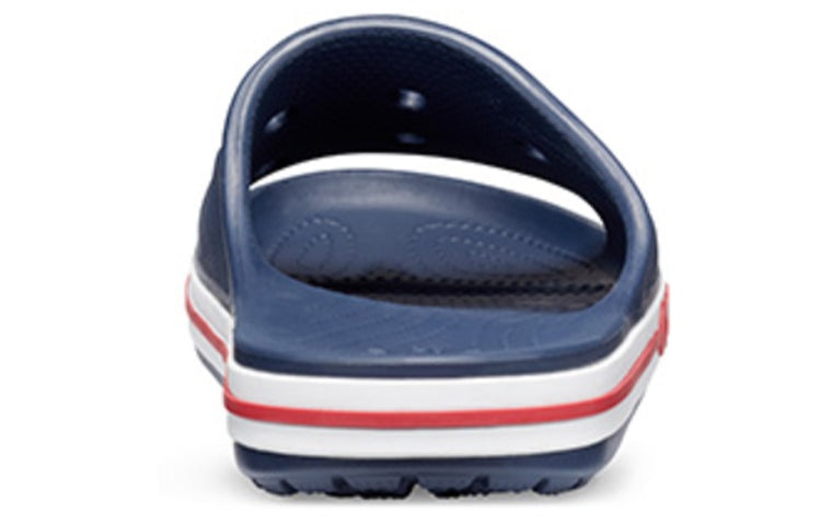 Crocs Bayaband Clog Blue White Red Unisex Slippers 205392-4CC - 5