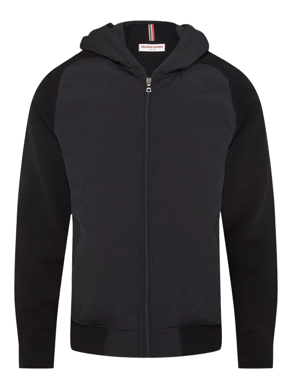 hooded quilted jacket - 1