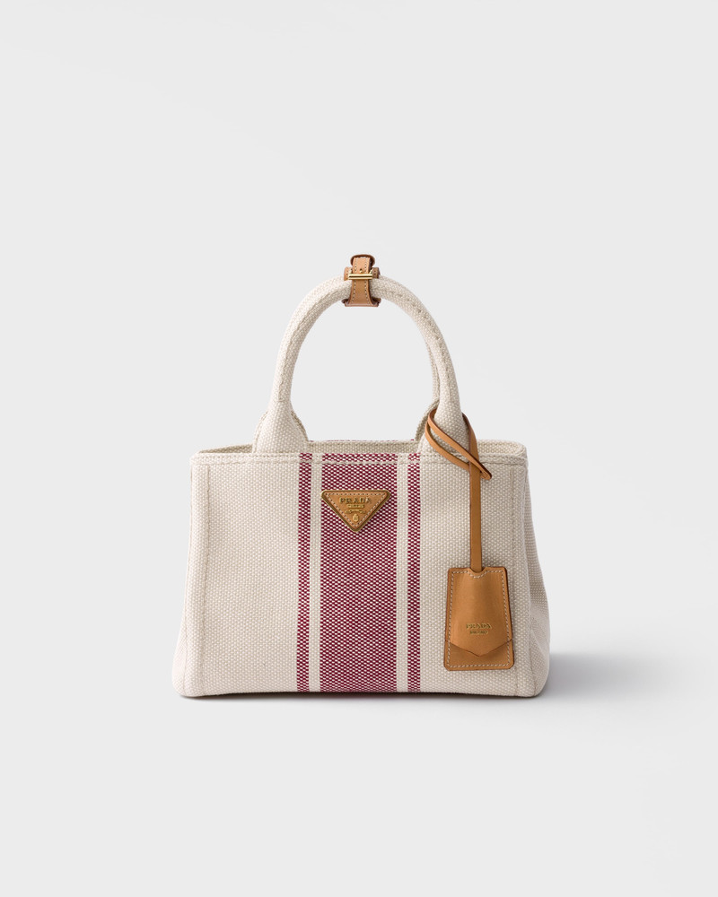 Prada Jardinière small cotton canvas bag 1