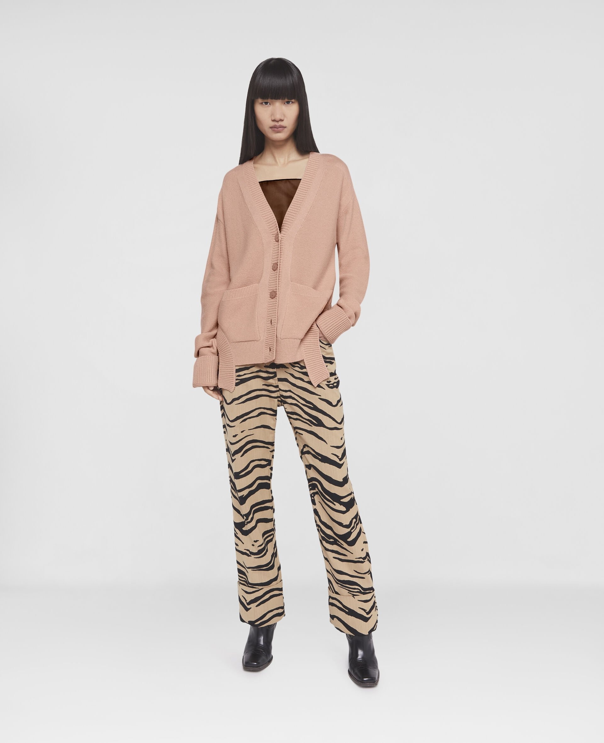 S-Wave Regenerated Cashmere Cardigan - 2