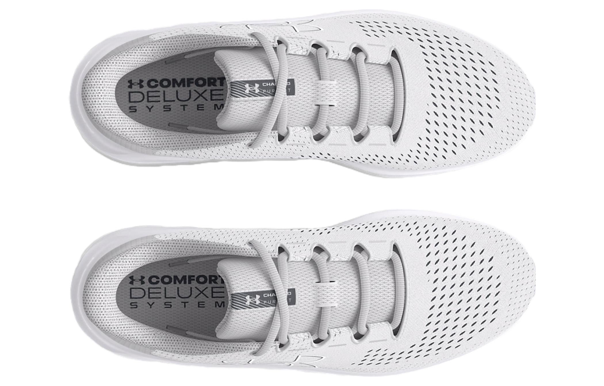(WMNS) Under Armour Charged Pursuit 3 Running Shoes 'Grey' 3026523-100 - 4