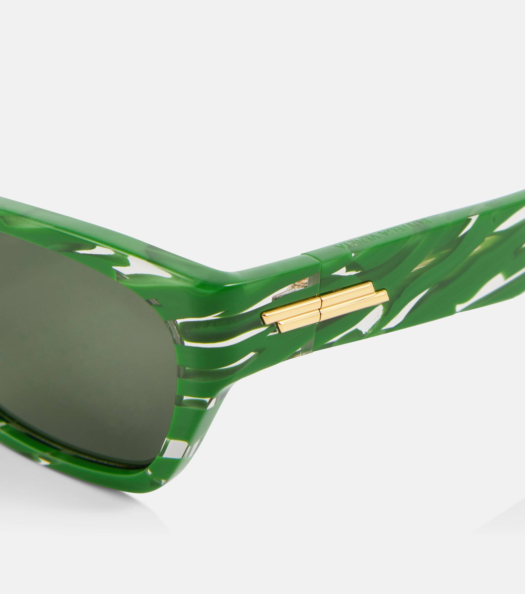 Rectangular acetate sunglasses - 2