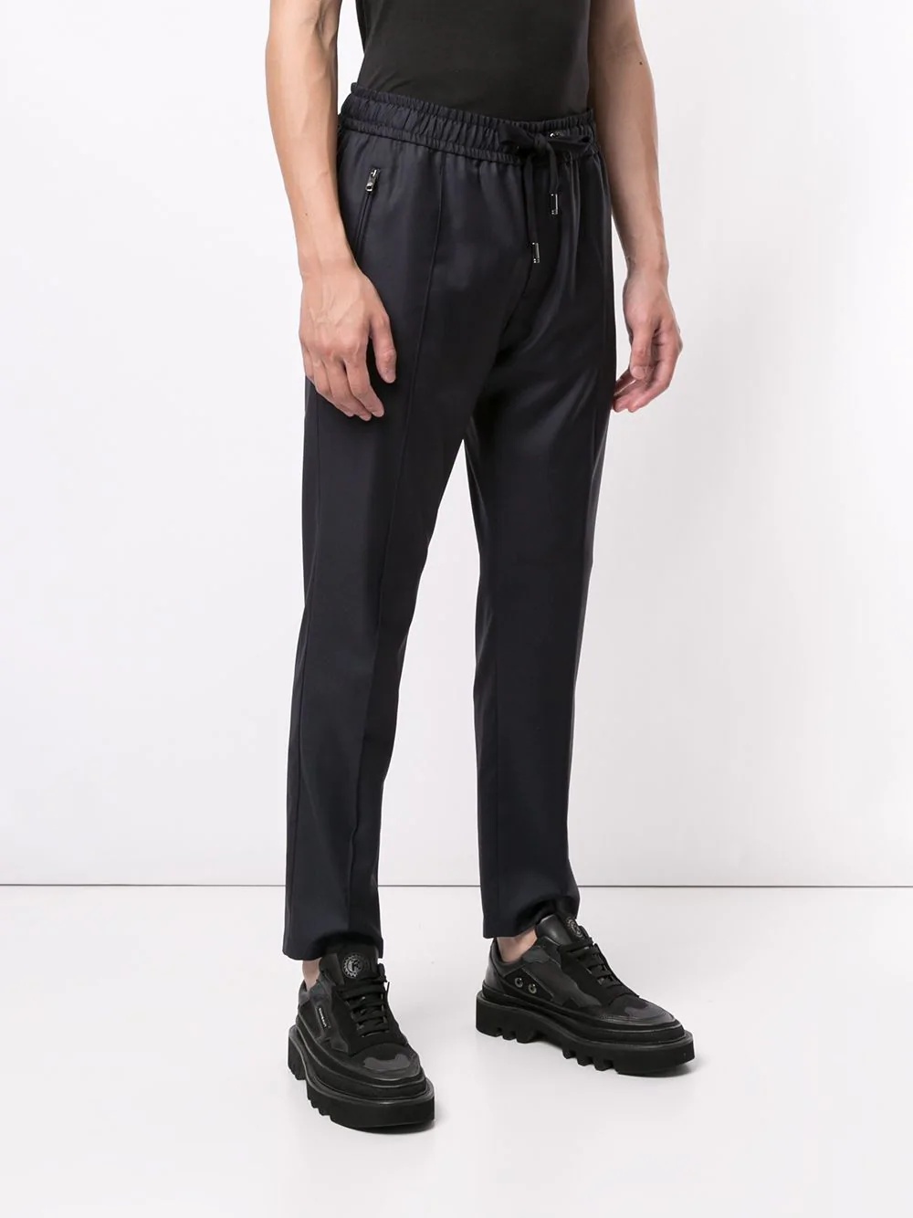 tapered track pants - 3