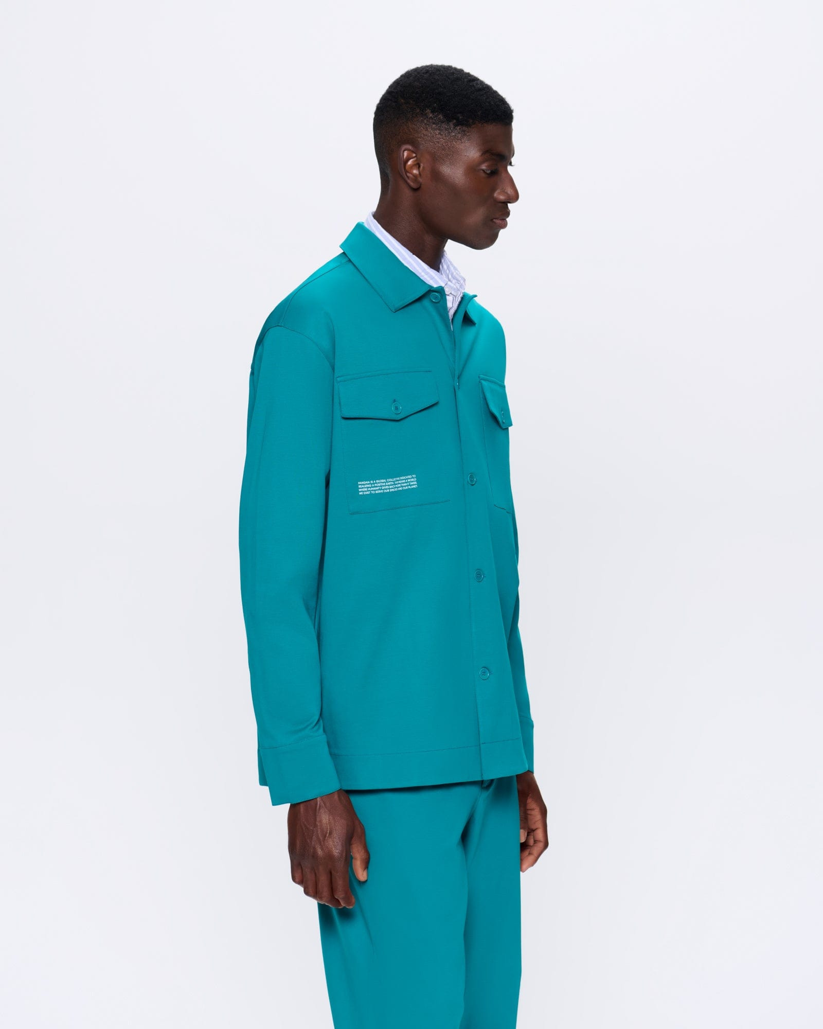 Mens Interlock Jacket - Malachite Green - 3