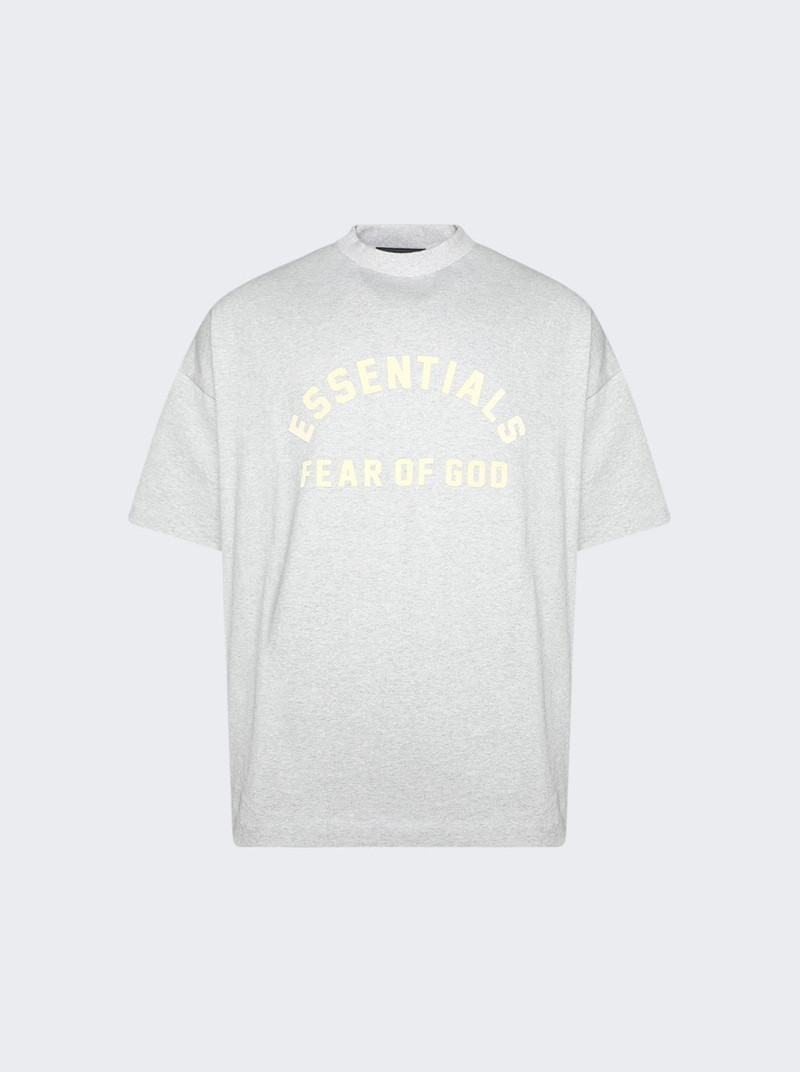 Crewneck Tee Light Heather Grey - 1
