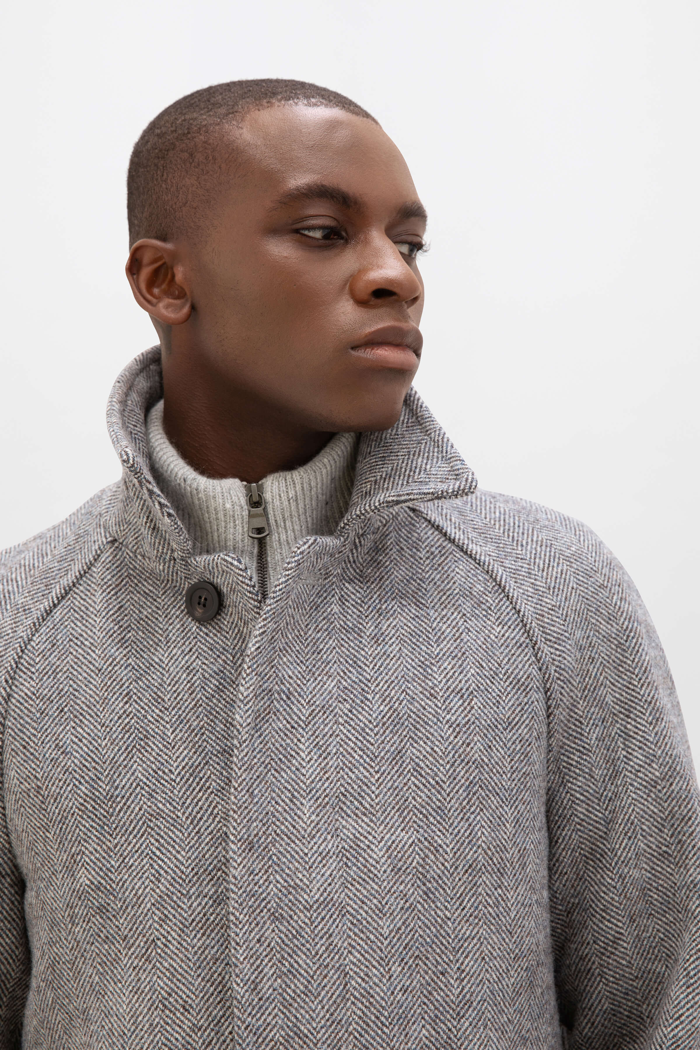 'The Balmacaan' Men's Coat | Storm - 2