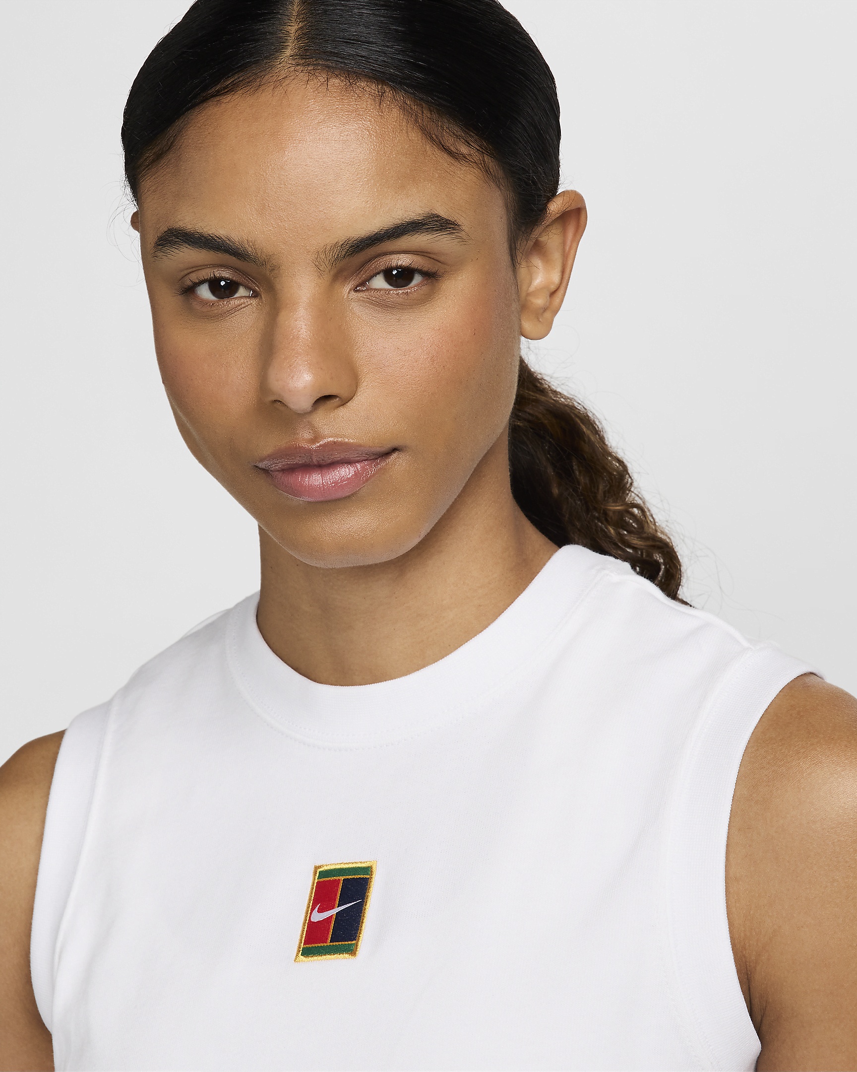 NikeCourt Heritage Women's Cropped Tennis Tank Top - 3