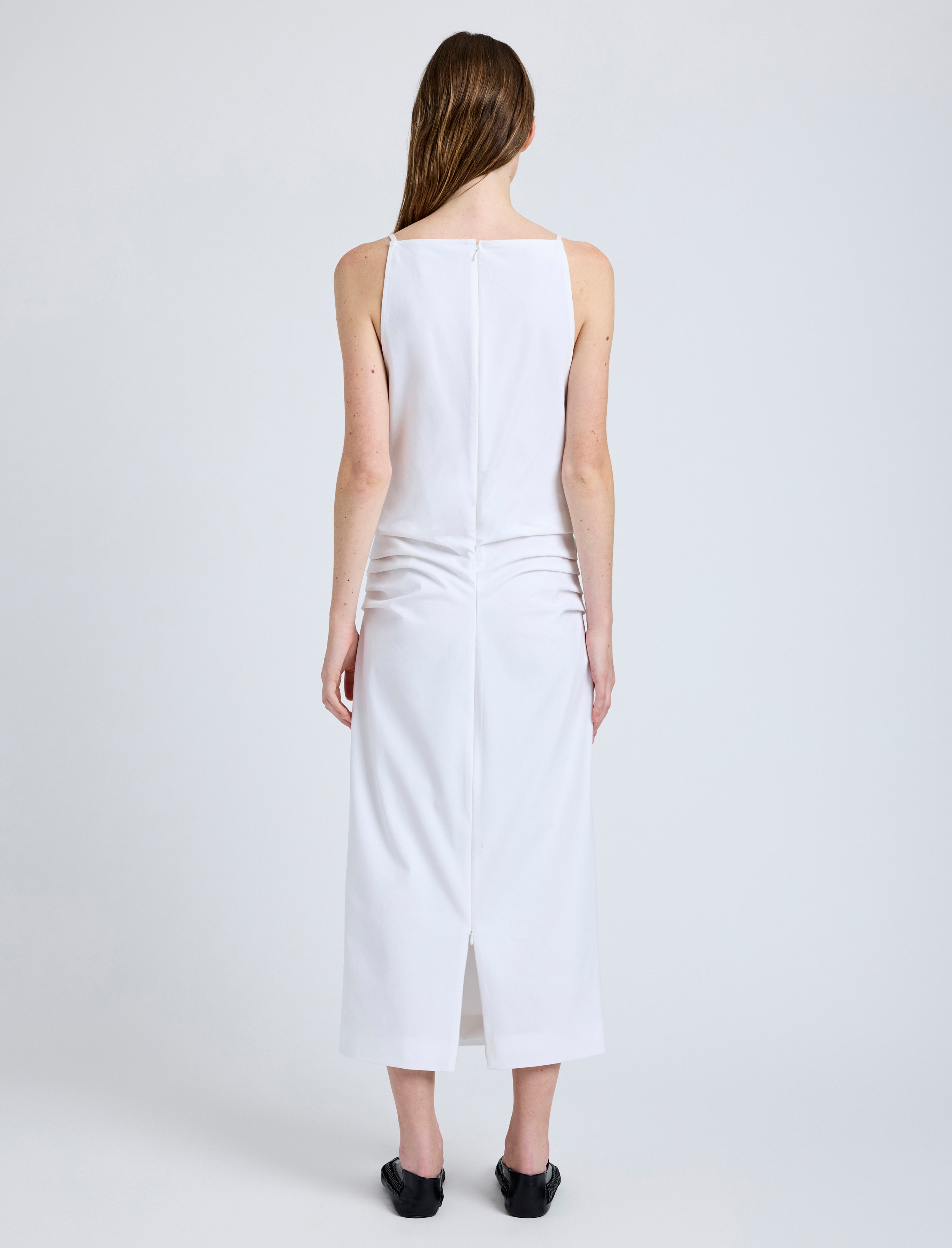 Priya Dress in Bi-Stretch Cotton Nylon - 4