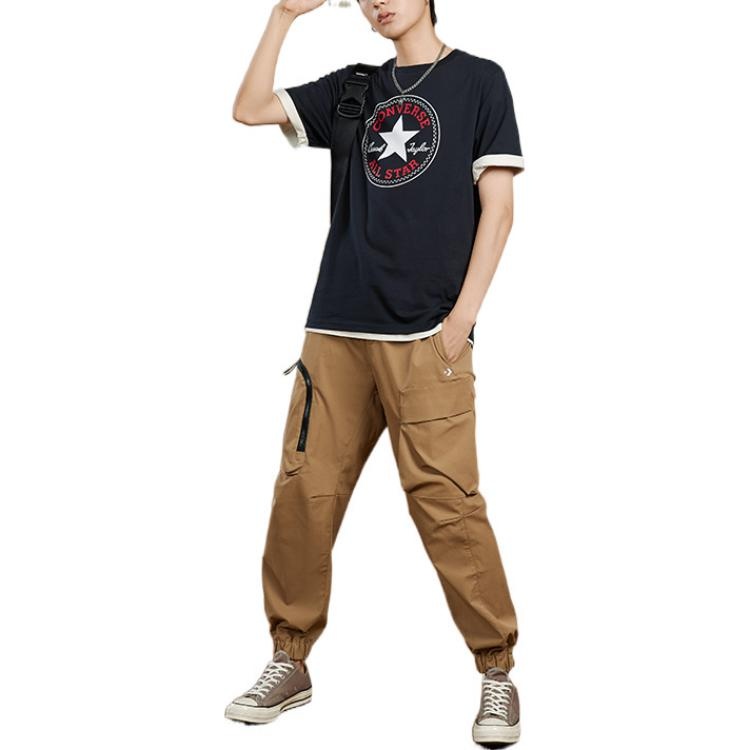 Converse Stretch Woven Pants 'Khaki' 10024872-A01 - 3