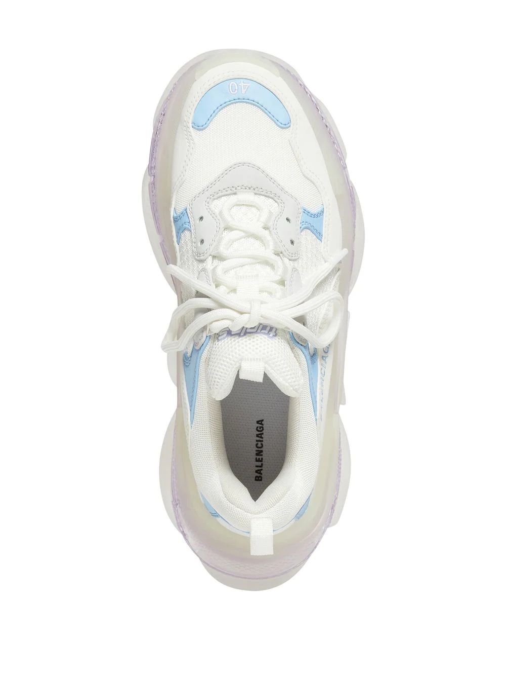 Triple S colour-block sneakers - 4