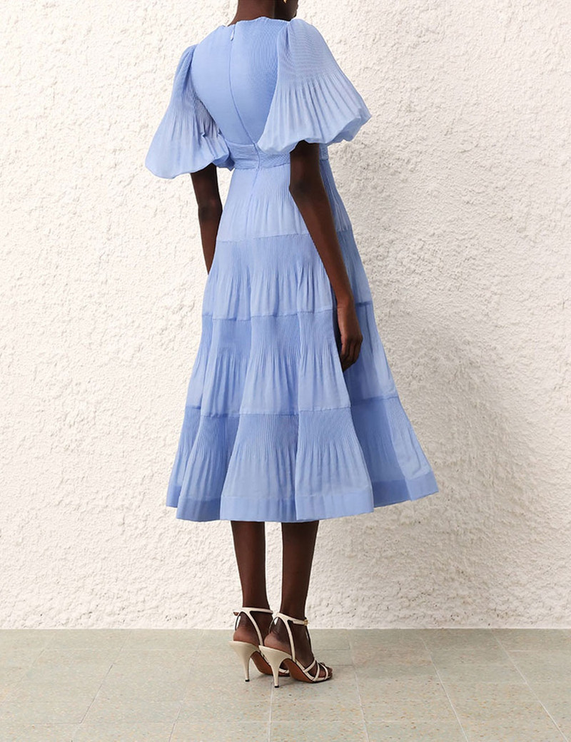 PLEATED MIDI DRESS 4