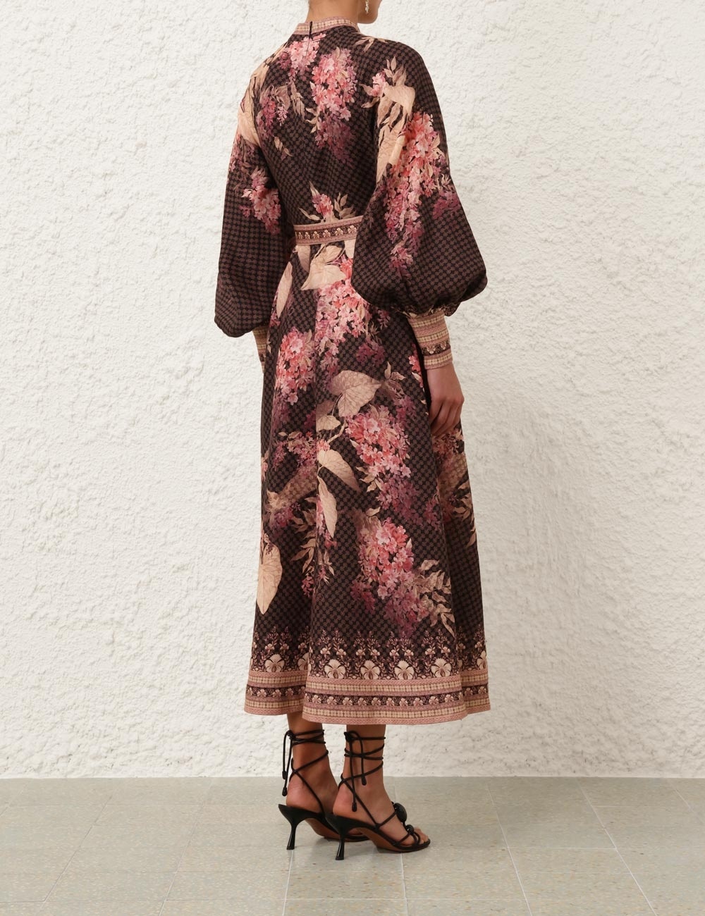 ILLUMINATE BUTTONED MIDI DRESS - 4