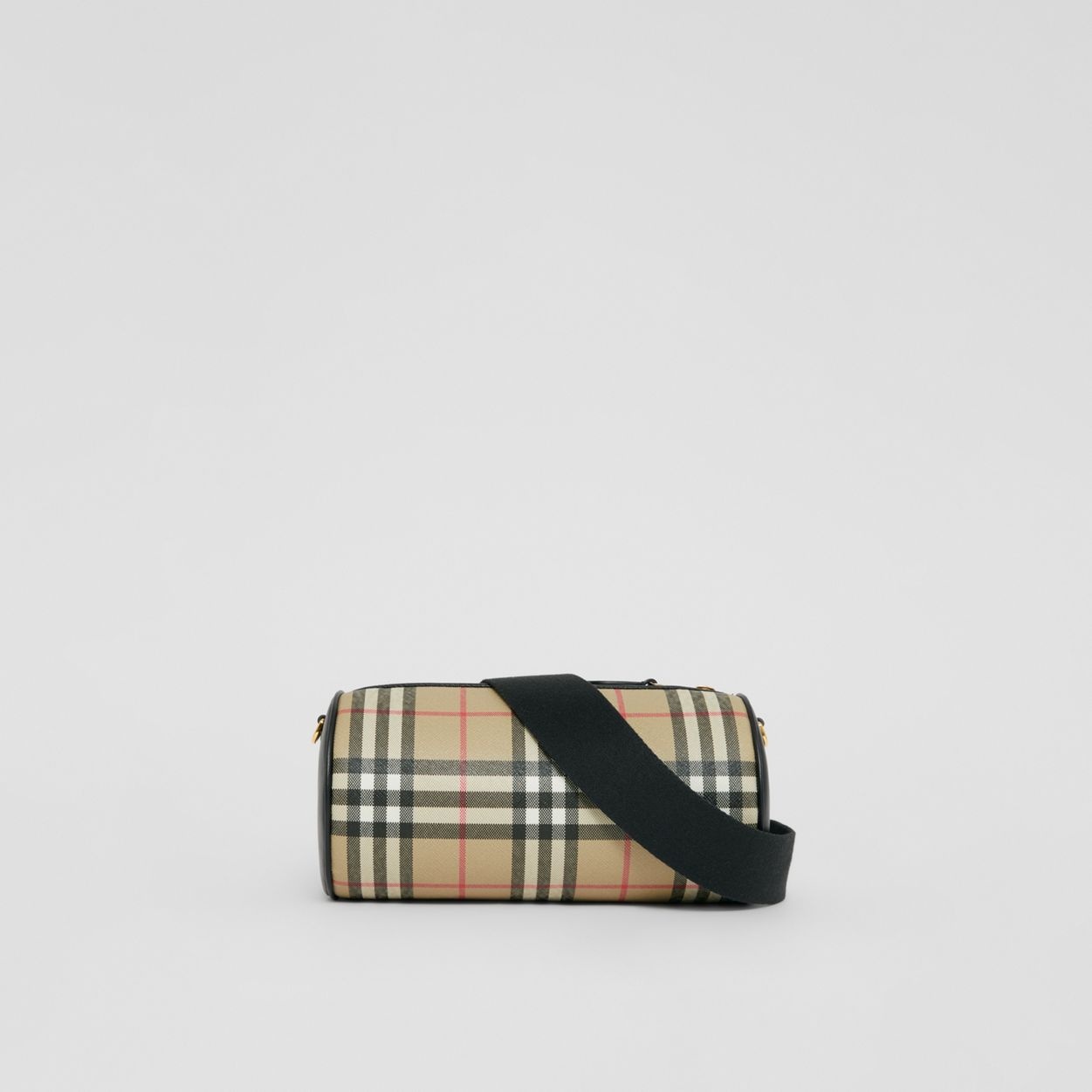 Vintage Check Barrel Bag - 8