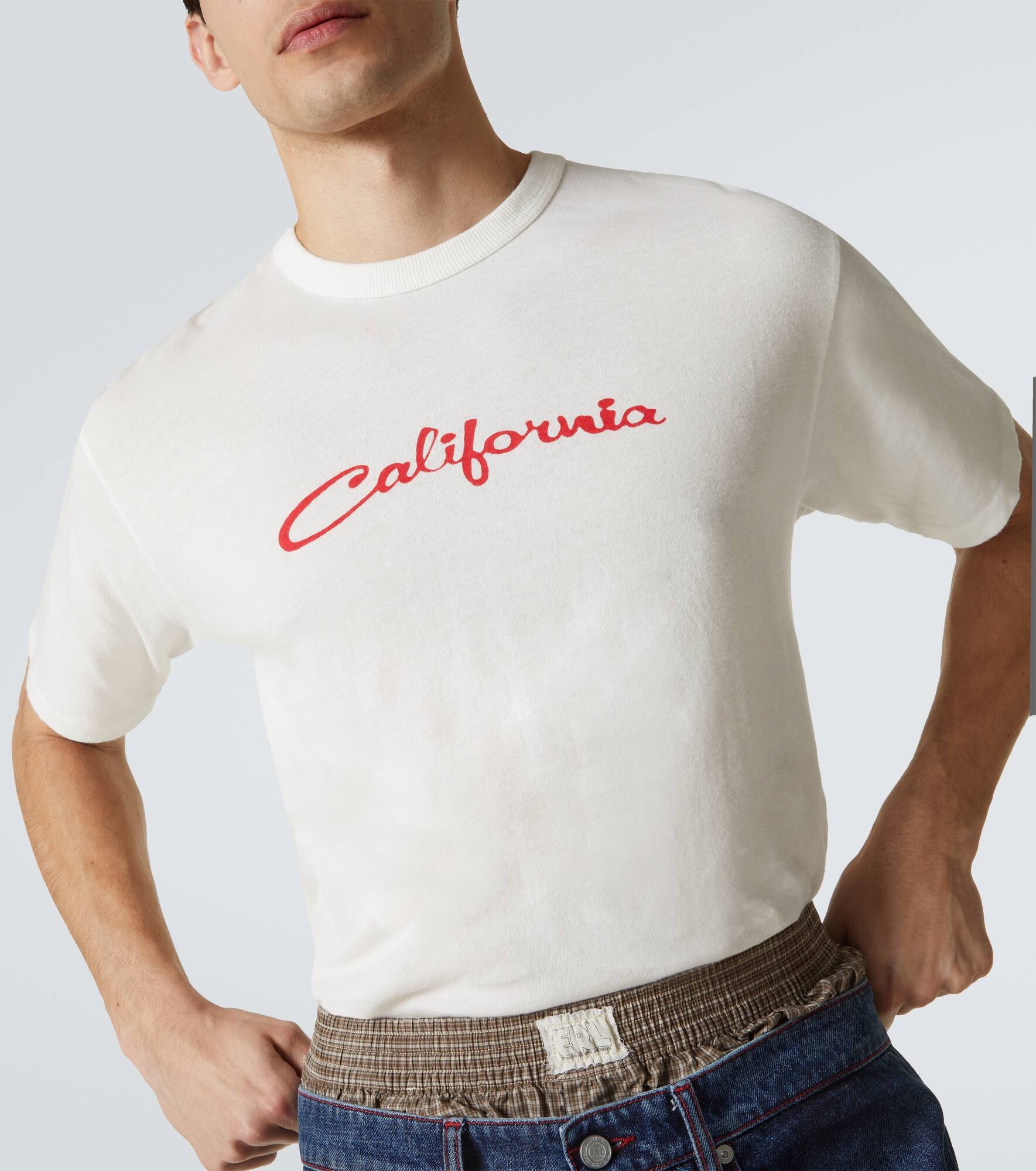 Printed cotton jersey T-shirt - 5
