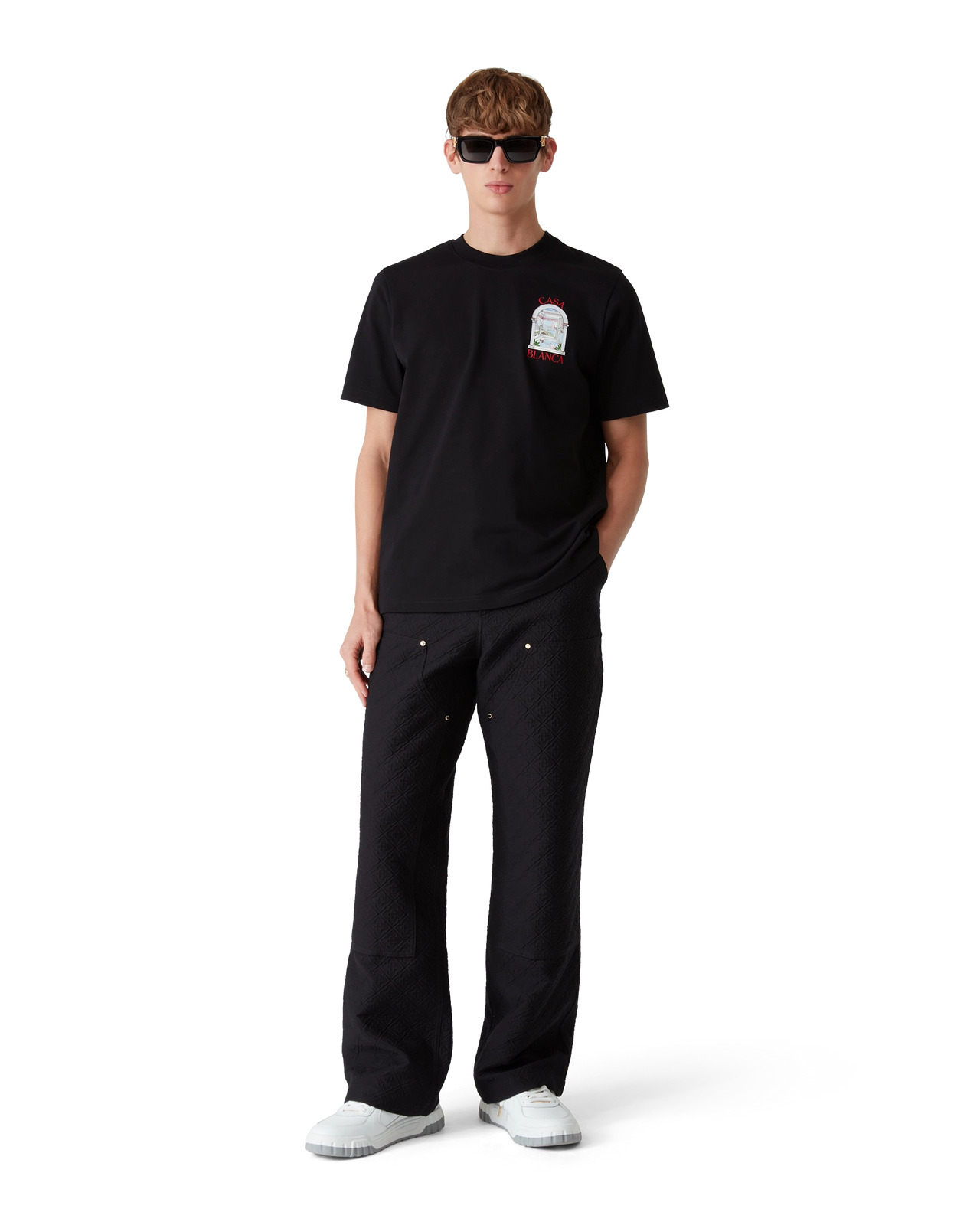 Jacquard Cargo Trousers | Casablanca Paris - 2