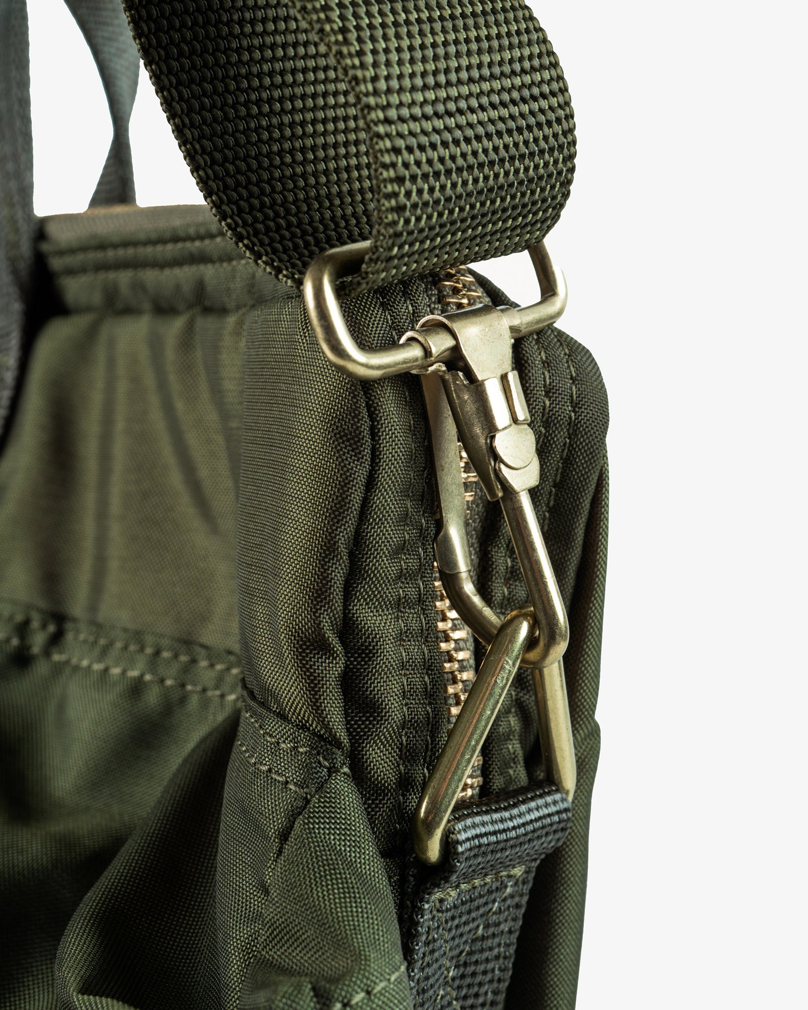 POR-FOR-HELS-OLV Porter - Yoshida & Co. - Force 2Way Helmet Bag (S) - Olive - 5