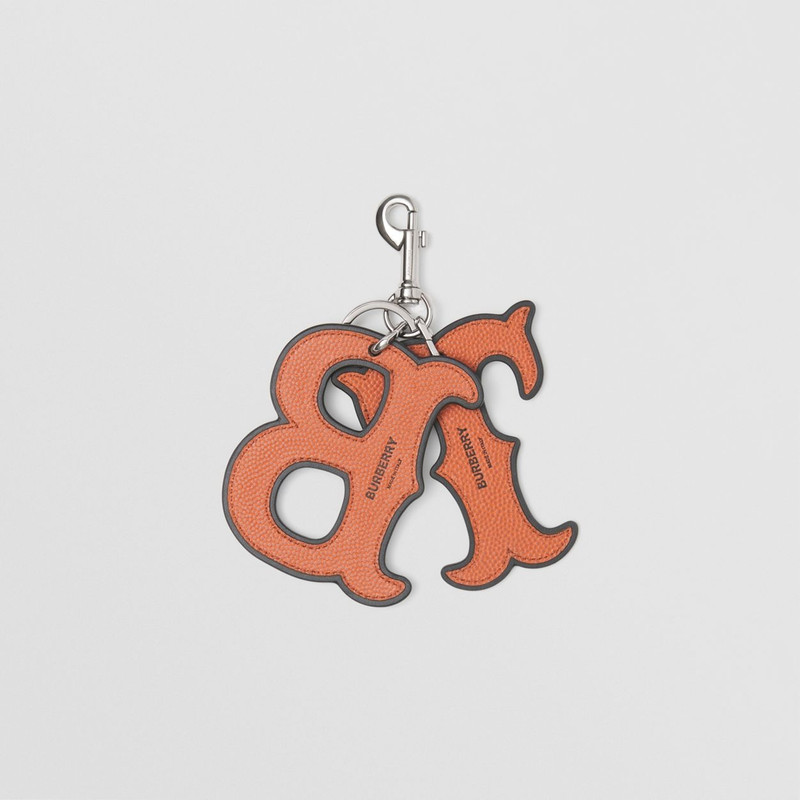 Two-piece Leather Key Charm 3