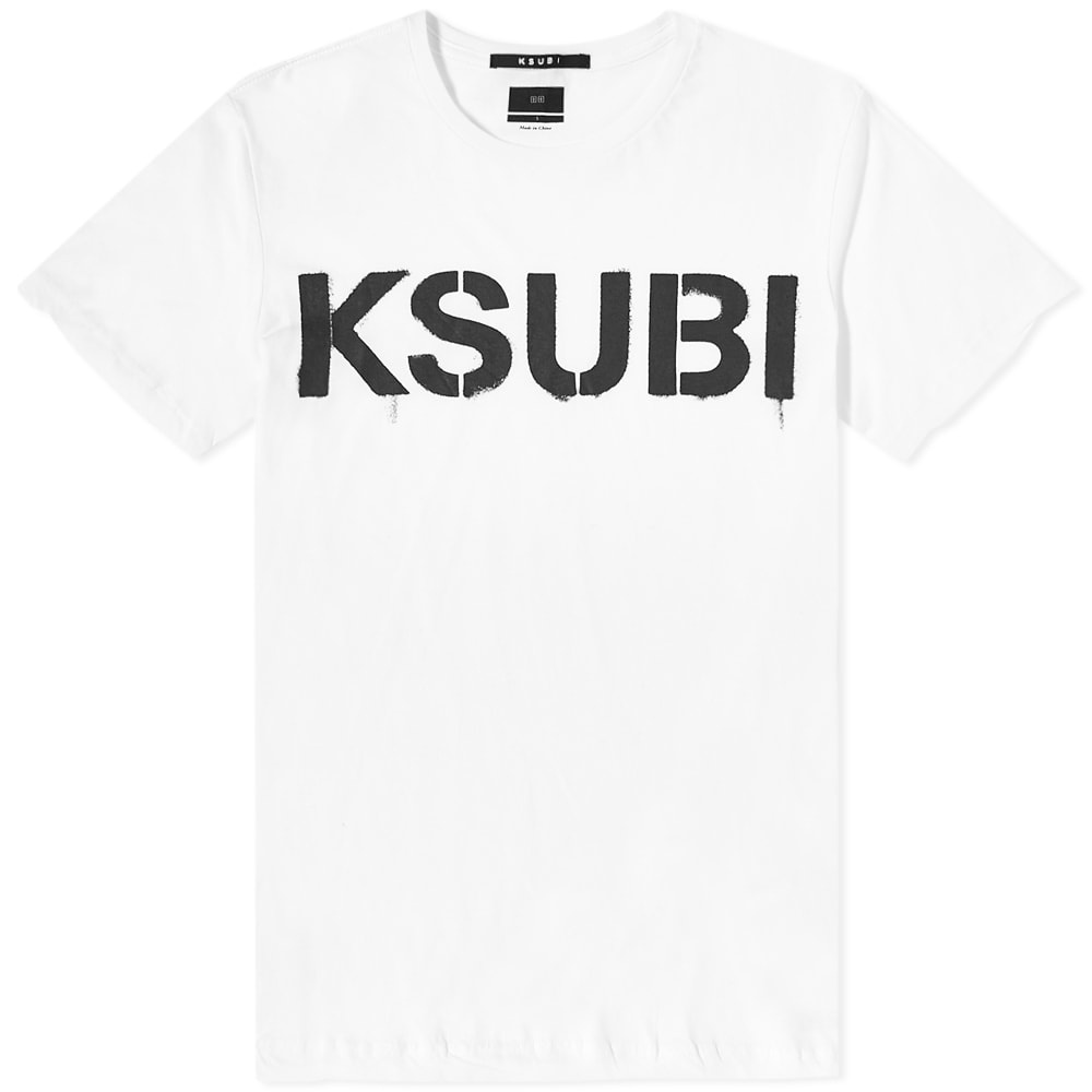 Ksubi Stencil Seeing Lines Tee - 1